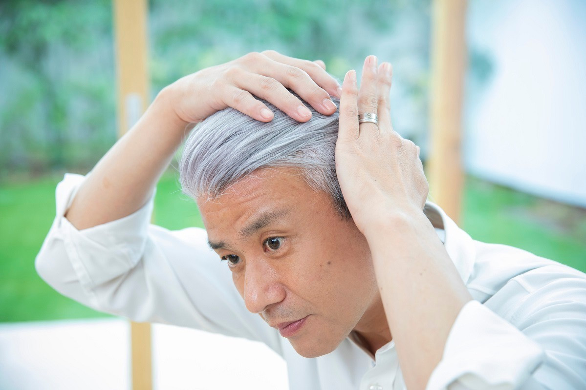 岡山のヘアサロン・さんぱつひろばの男性におすすめの育毛メニューをご用意しております。