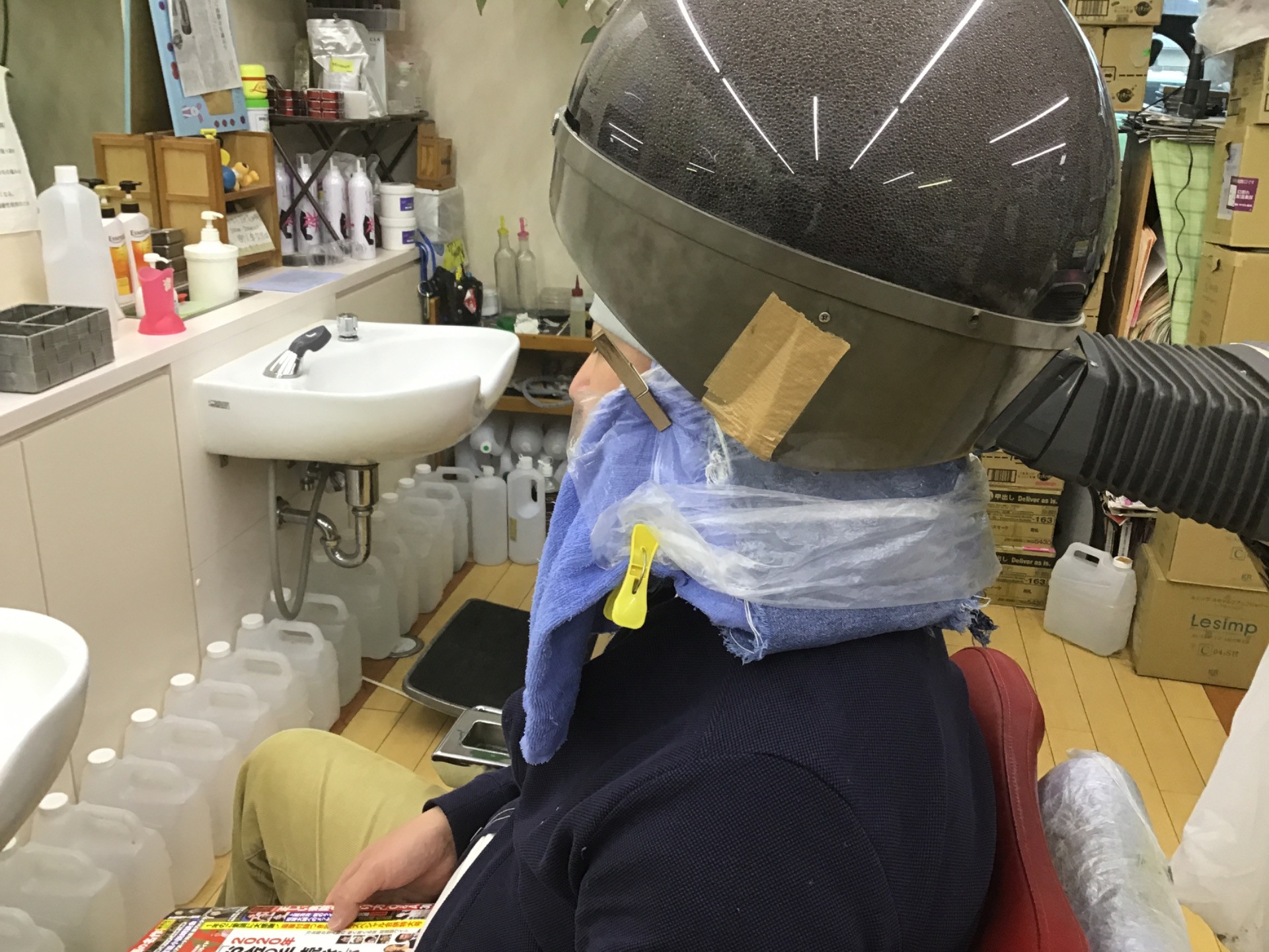 岡山市のヘアサロン人気な育毛のメンズサロン・さんぱつひろばです。